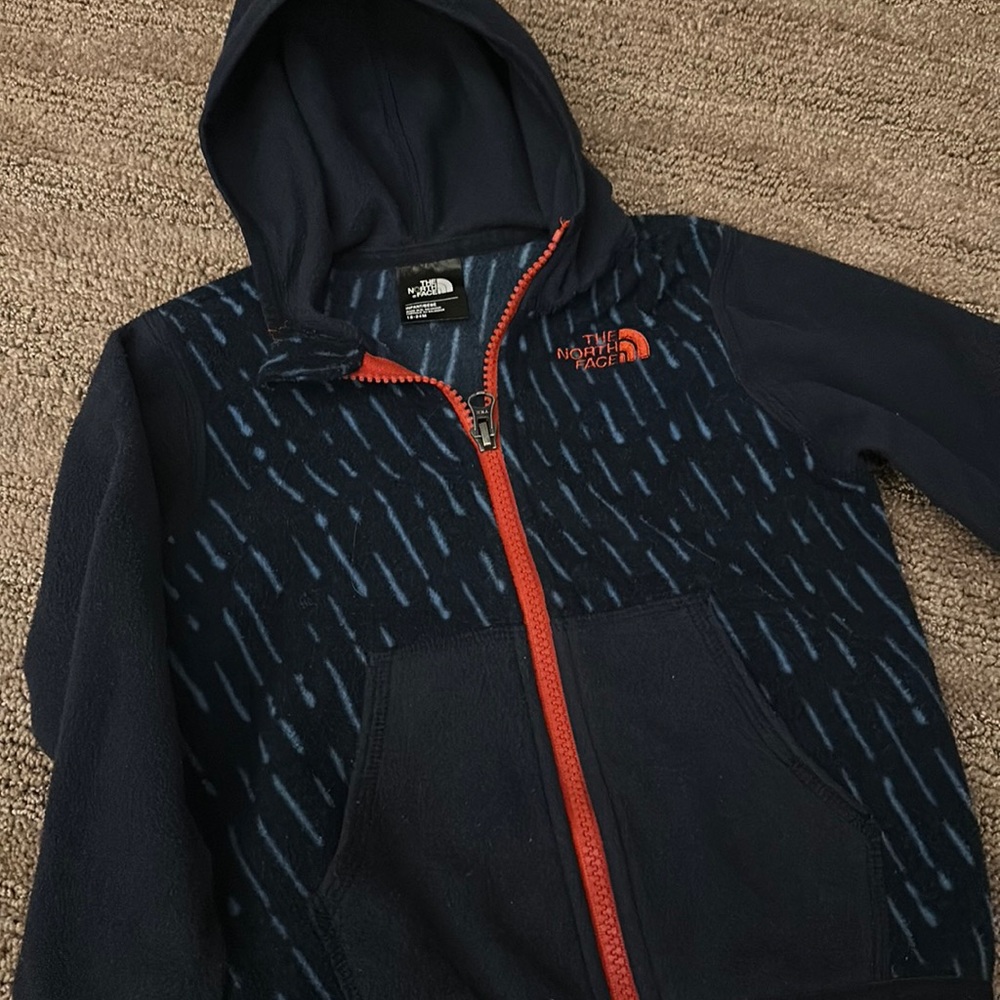 The North Face Boys fleece jacket. Size 18-24 months.